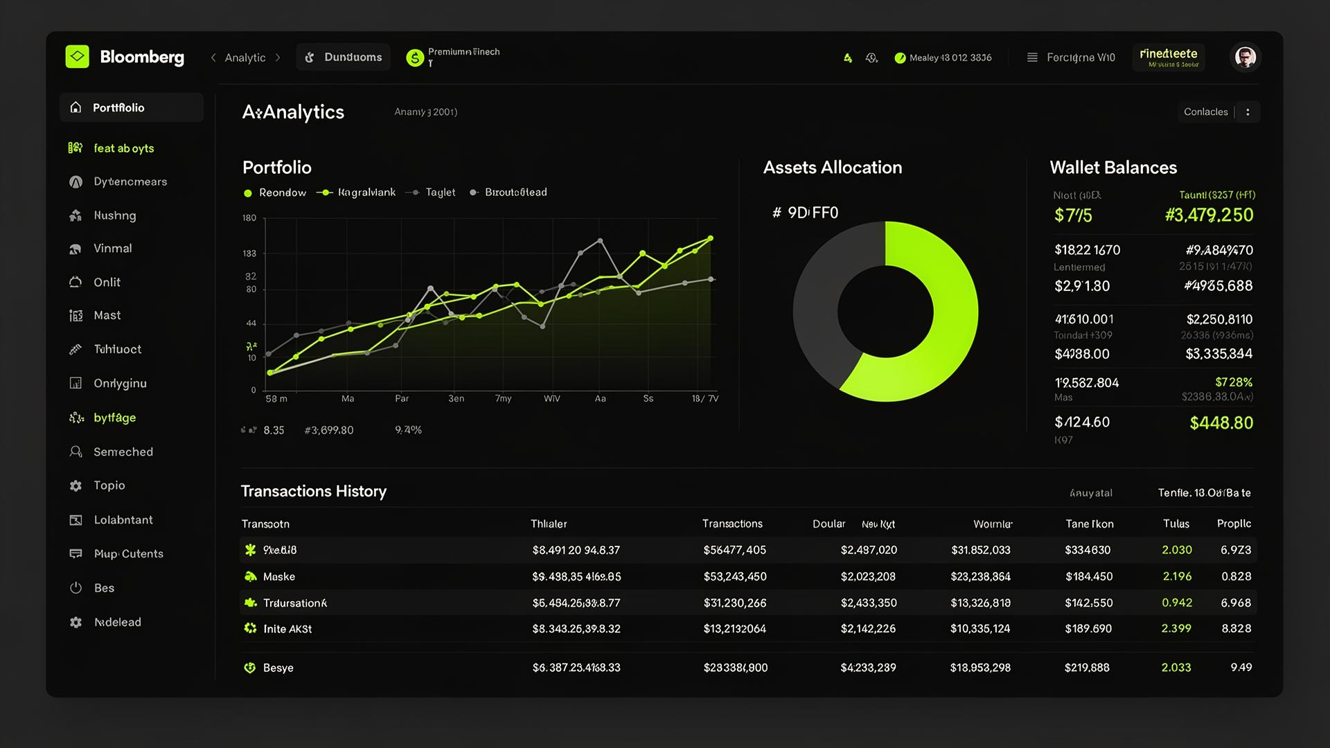 ScalpSphere dashboard